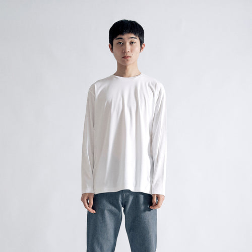 Albini T Smooth L/S Relax #WHITE