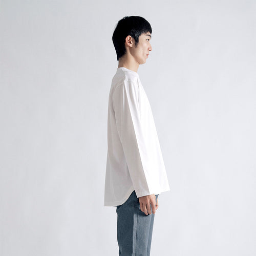 Albini T Smooth L/S Relax #WHITE