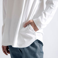 アルビニT スムース ロングスリーブ リラックス / Albini T Smooth LS Relax #WHITE (NEW)
