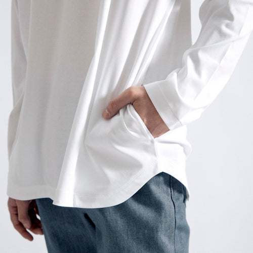 Albini T Smooth L/S Relax #WHITE