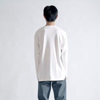 エスペシャリィドレスT ロングスリーブ リラックス / Especially Dress T LS Relax #WHITE