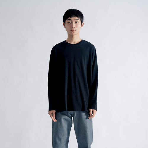 Especially Dress T L/S Relax #BLACK