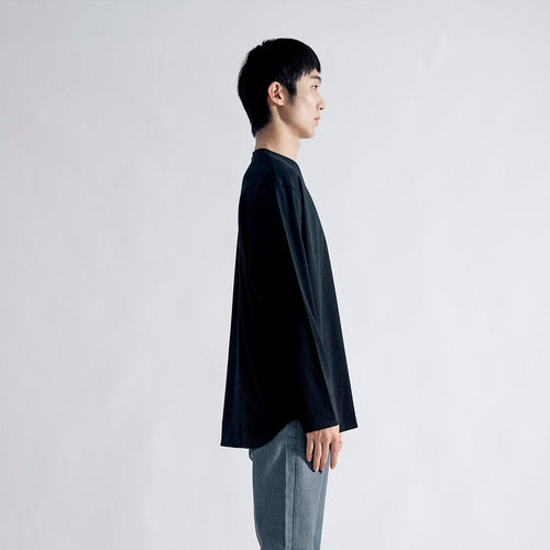 Especially Dress T L/S Relax #BLACK