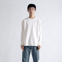 ユースフルドレススウェットシャツ / Useful Dress Sweatshirt #NATURAL WHITE