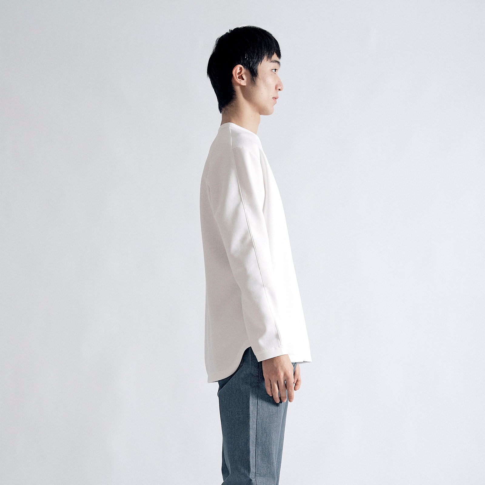 ユースフルドレススウェットシャツ / Useful Dress Sweatshirt #NATURAL WHITE