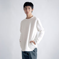 ユースフルドレススウェットシャツ / Useful Dress Sweatshirt #NATURAL WHITE