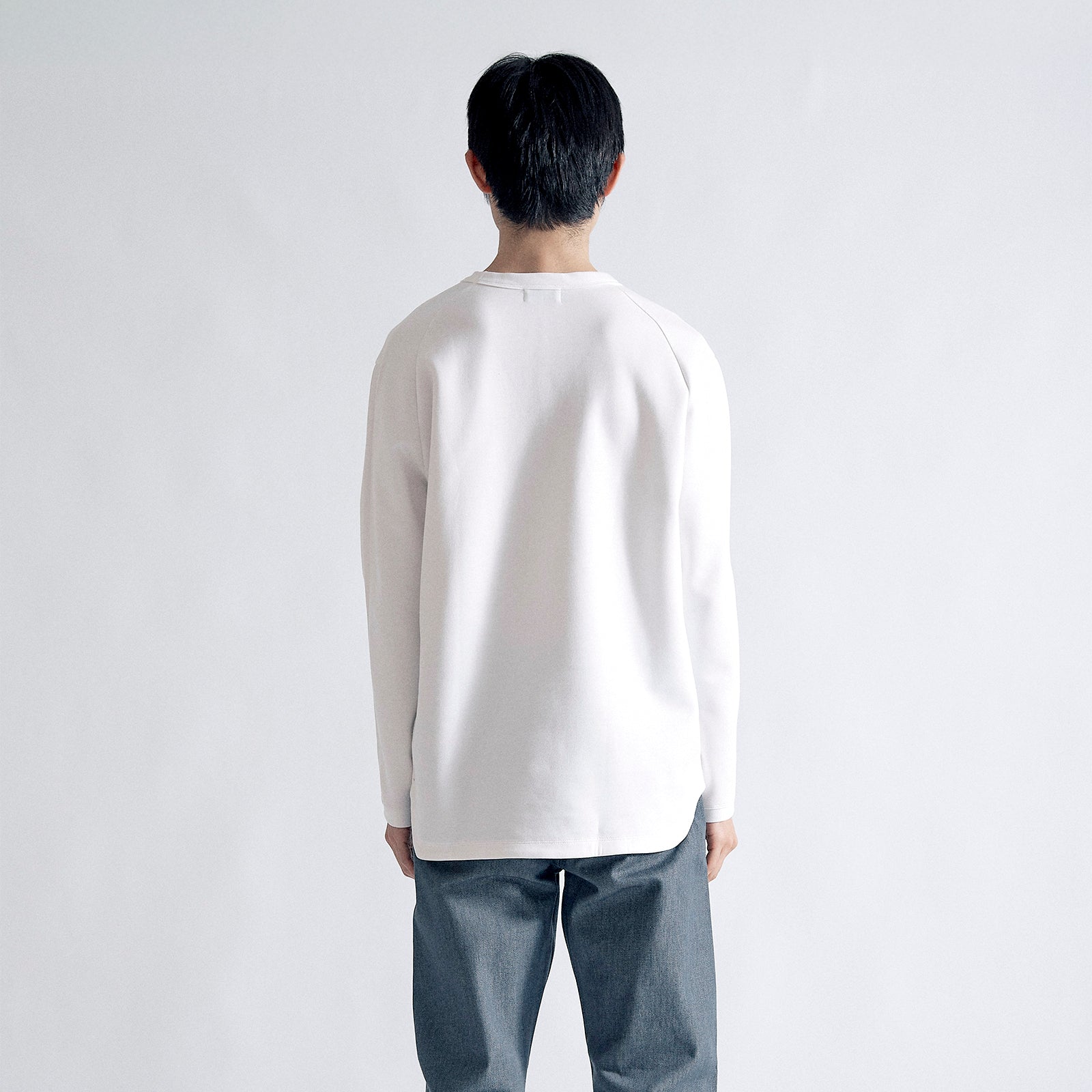 ユースフルドレススウェットシャツ / Useful Dress Sweatshirt #WHITE