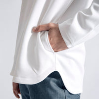 ユースフルドレススウェットシャツ / Useful Dress Sweatshirt #WHITE