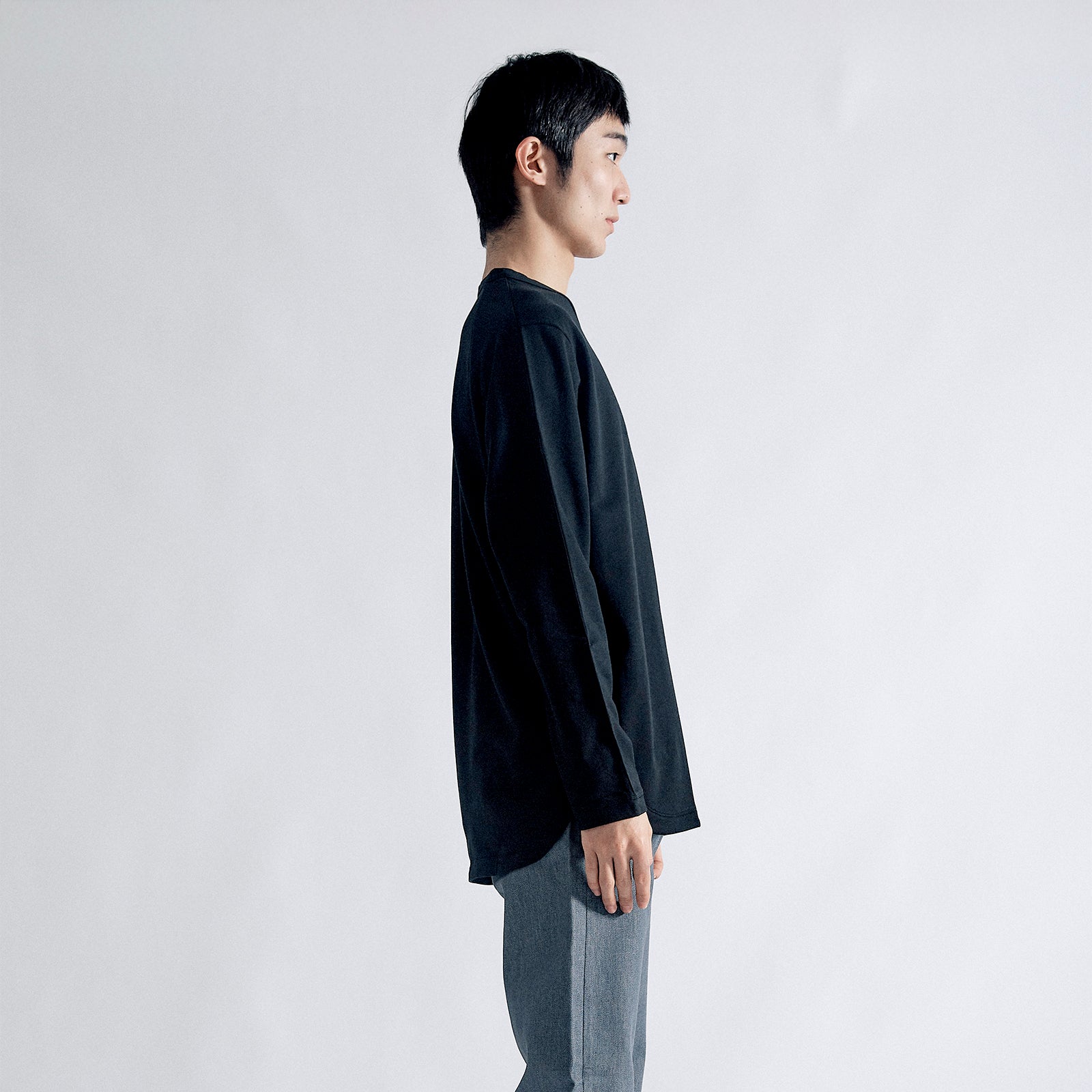 ニューアーバンドレススウェットシャツ / New Urban Dress Sweatshirt #BLACK