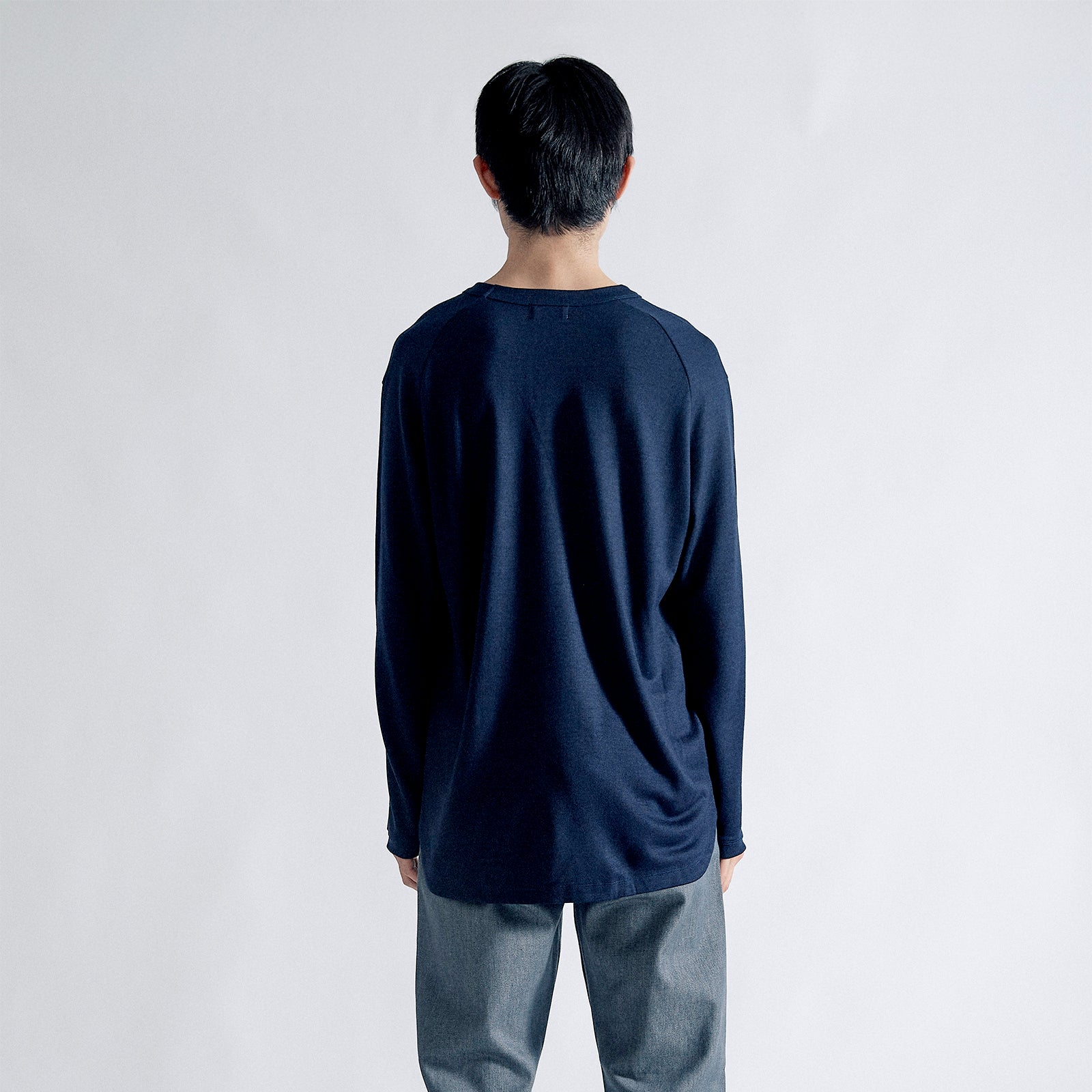 タイディドレスウールセーター / Tidy Dress Wool Sweater #NAVY