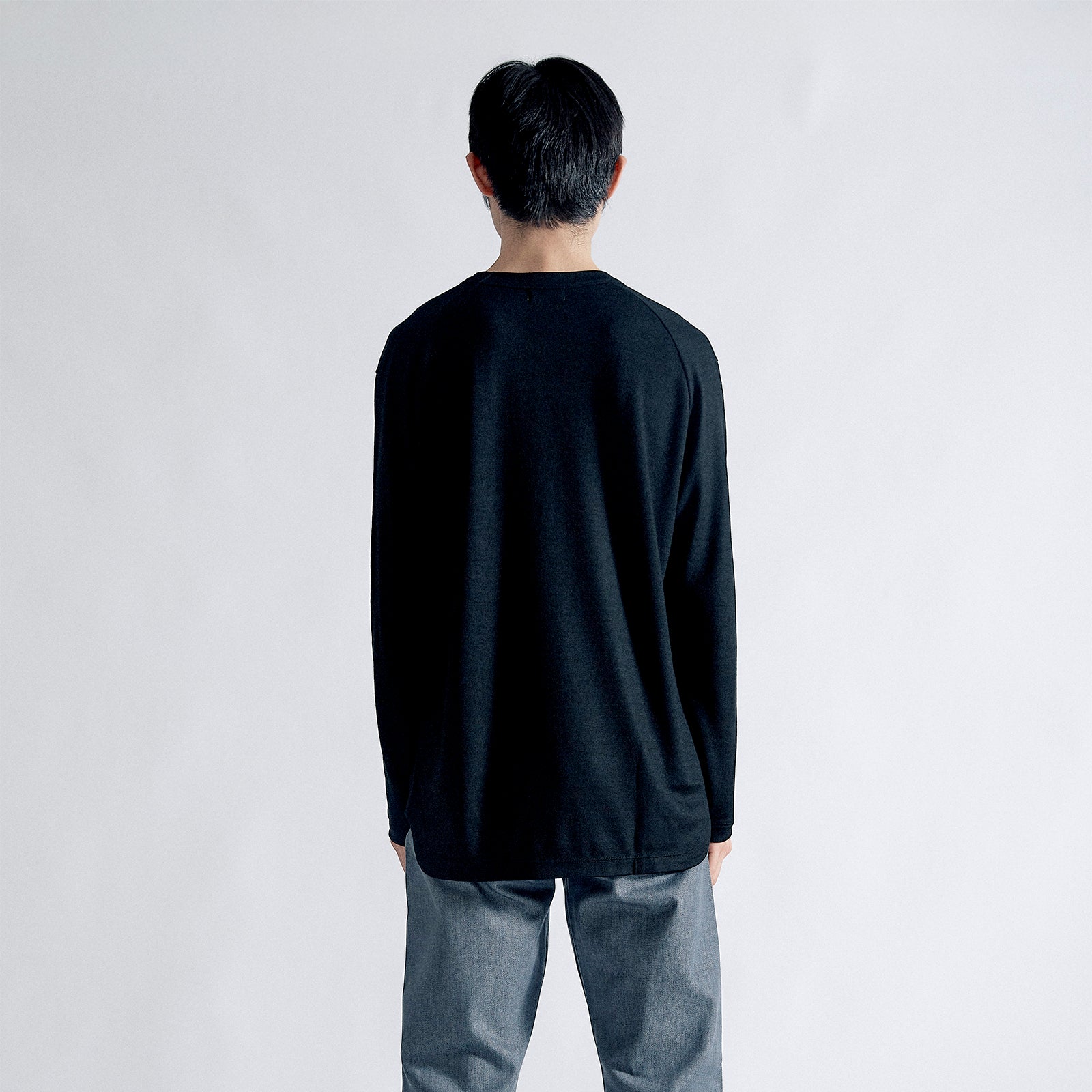タイディドレスウールセーター / Tidy Dress Wool Sweater #BLACK