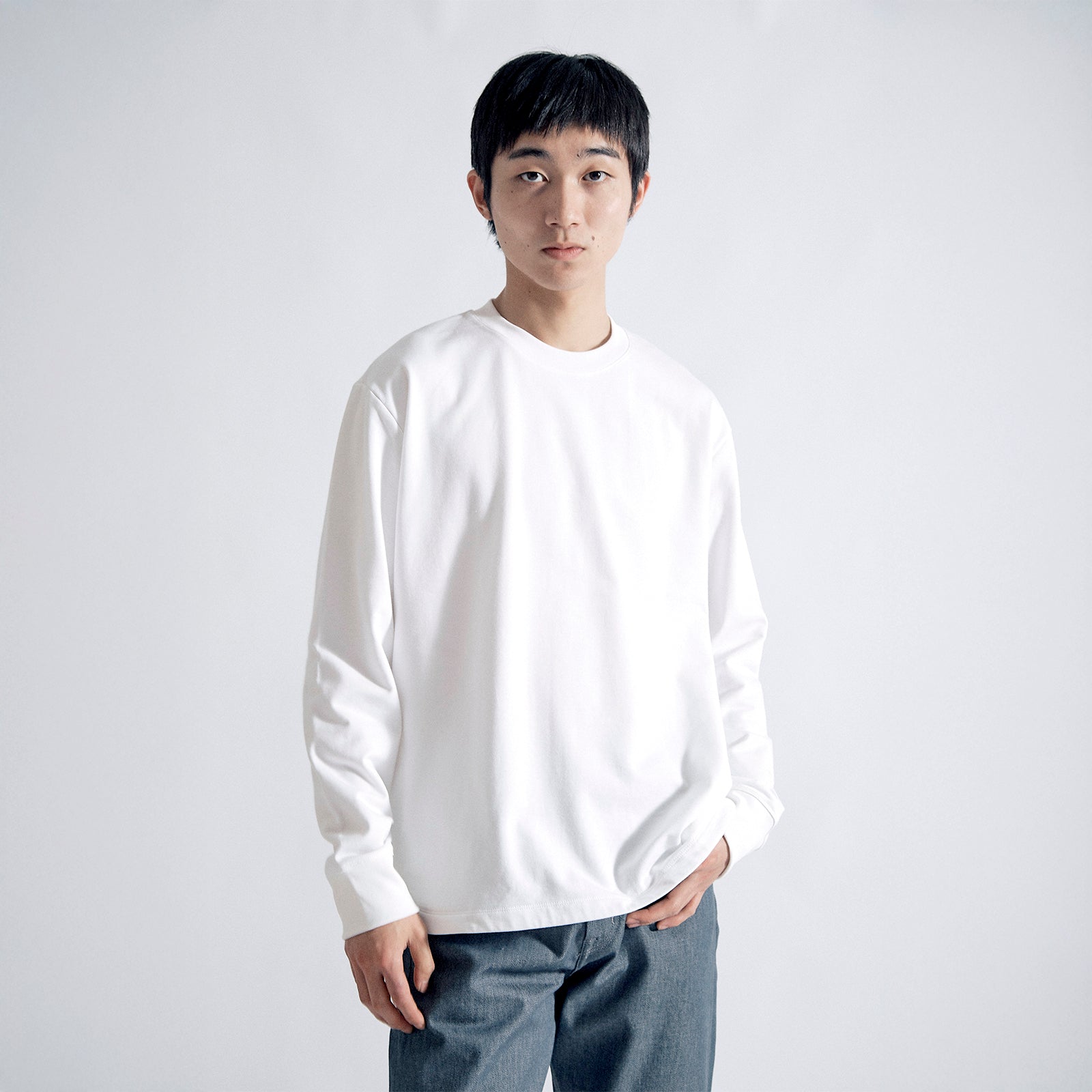 ニューアーバンドレススウェットシャツ クラシック / New Urban Dress Sweatshirt Classic #WHITE
