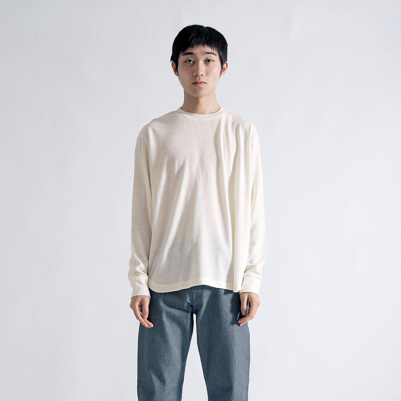 タイディドレスウールセーター クラシック / Tidy Dress Wool Sweater Classic #OFF WHITE