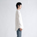 ユージュアルドレススウェットシャツ / Usual Dress Sweatshirt #WHITE