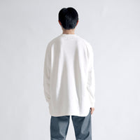 ユージュアルドレススウェットシャツ / Usual Dress Sweatshirt #WHITE