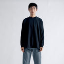 ユージュアルドレススウェットシャツ / Usual Dress Sweatshirt #BLACK