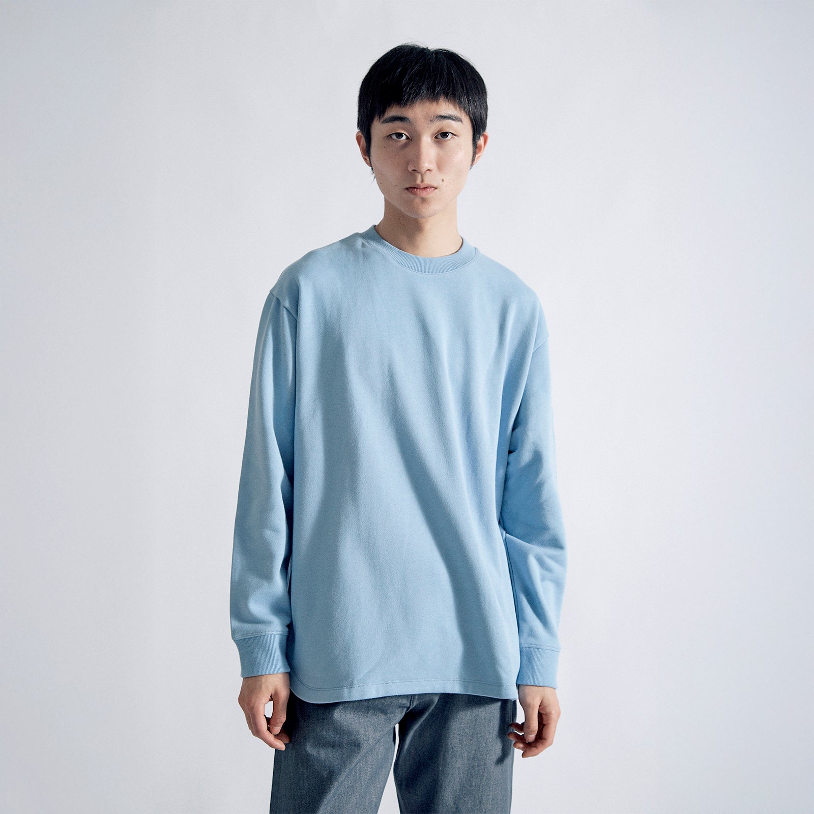 Usual Dress Sweatshirt #LIGHT BLUE