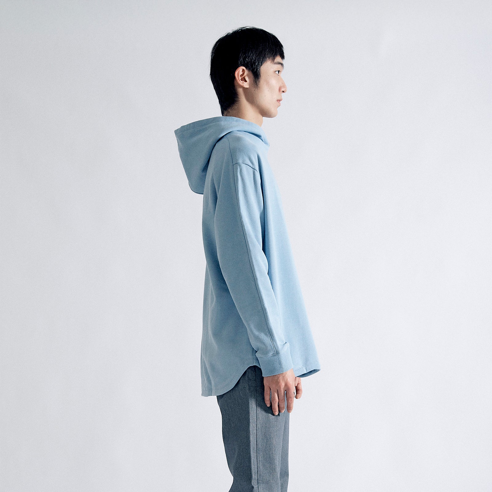 ユージュアルドレスパーカー / Usual Dress Pullover Hoodie #LIGHTBLUE