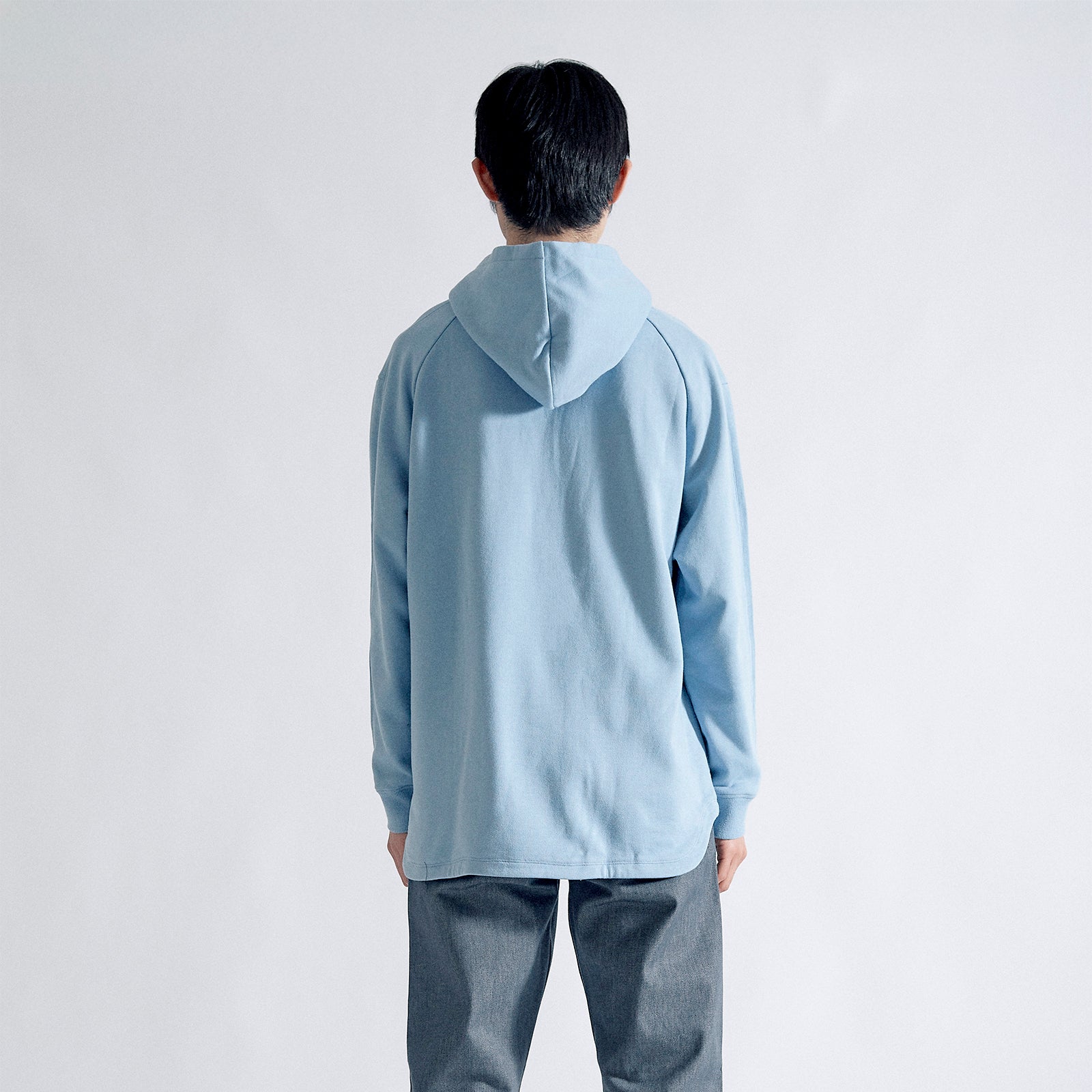 ユージュアルドレスパーカー / Usual Dress Pullover Hoodie #LIGHTBLUE