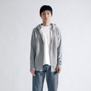 ユージュアルドレスジップパーカー / Usual Dress Zip Hoodie #HEATHER GREY