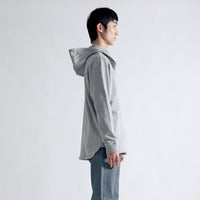 ユージュアルドレスジップパーカー / Usual Dress Zip Hoodie #HEATHER GREY